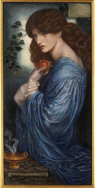 Persephone van Gabriel Dante Rosetti